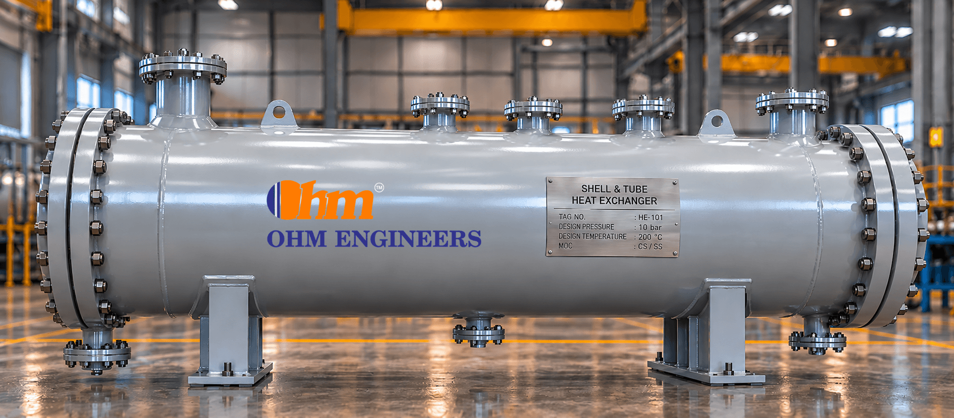 Shell and tube heat exchanger — Ohm Engineers